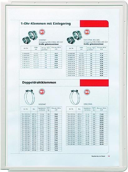 Produktbild Durable Klarsichttafel mit Profilrahmen