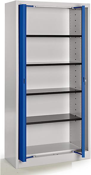 Produktbild Mauser Stahlschrank mit Einschwenktüren (95 x 42 x 195 cm)