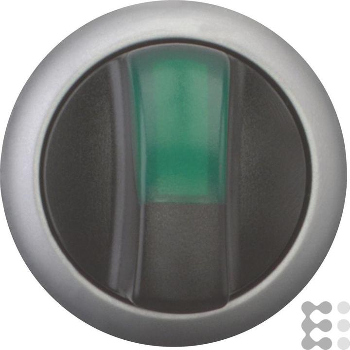 Produktbild Eaton Selector sw, 3-pos, green lens
