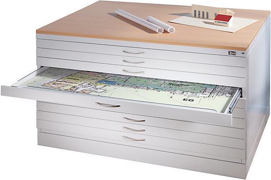 Actual product image C+P Drawing cabinet (110 x 76.5 x 42 cm)