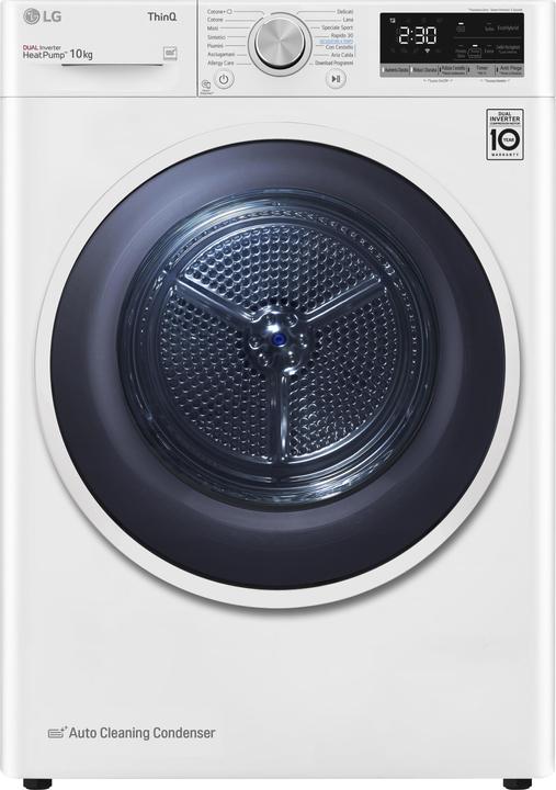 Actual product image LG RH10V9AV4W Tumble dryer (10 kg, Left)