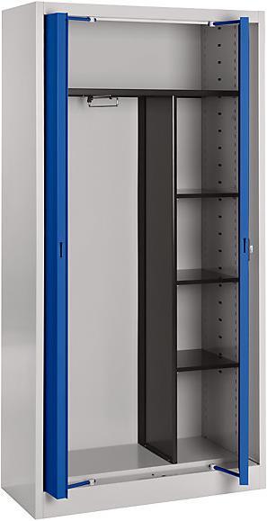 Produktbild Mauser Stahlschrank mit Einschwenktüren (95 x 42 x 195 cm)