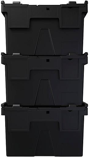Actual product image kaiserkraft Mehrweg-Stapelbehälter