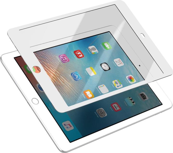 Actual product image Moshi iVisor XT Screen Protector for iPad Air/ iPad 9.7" White Frame (1 Piece, iPad 9.7, iPad Air)