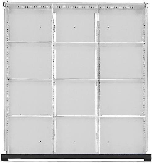Produktbild kaiserkraft Trennblech für Schubladen-BxT 500 x 540 mm (Metall)