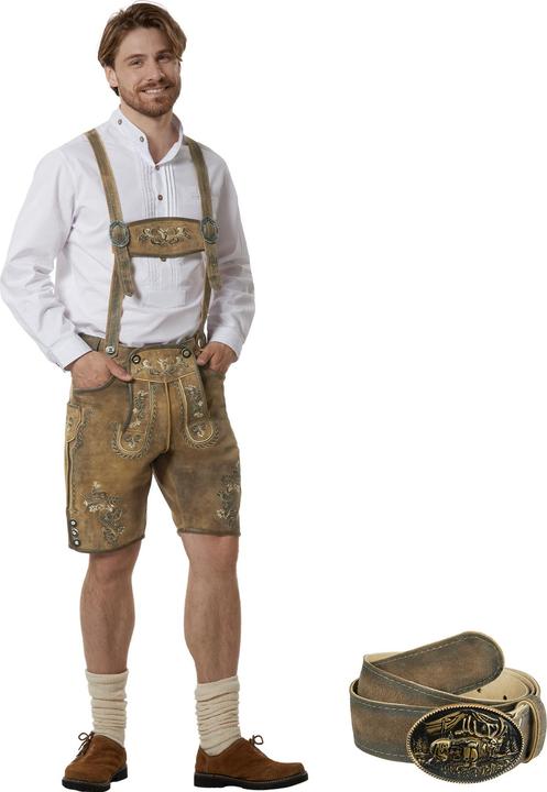 Produktbild tectake Lederhose Moritz (58)