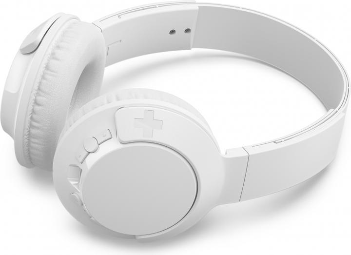 Actual product image Philips On-ear headband Wireless Headphone white (60 h, Wireless)