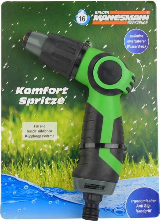 Mannesmann 4-Wege-Ventil mit 2,50cm (1"") Hahnanschluss für alle handelsüblichen Kupplungsysteme geeignet, aus (Hahnanschluss, 25 mm)