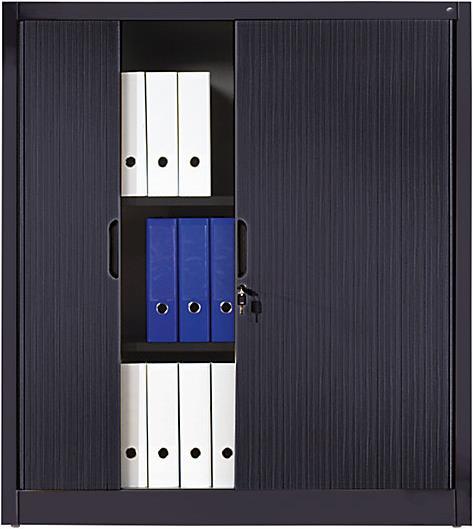 Actual product image C+P Roller shutter cabinet with horizontal blind (120 x 42 x 134.50 cm)