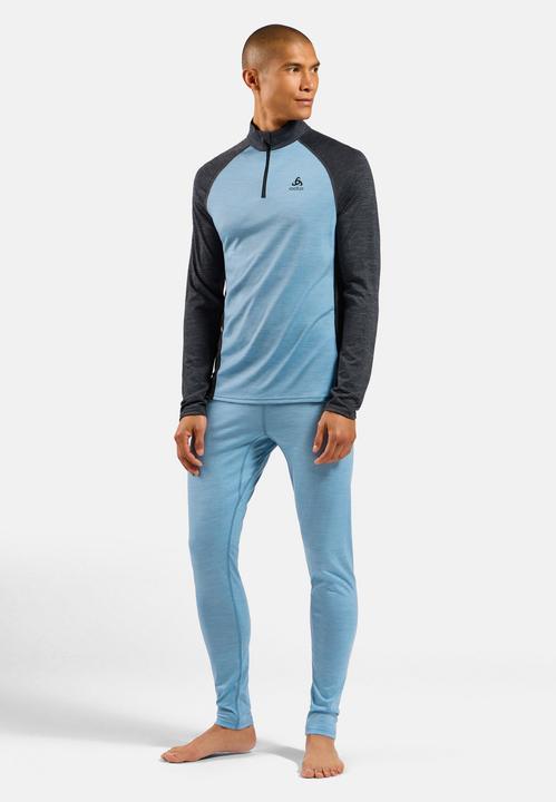 Actual product image Odlo BL TOP turtle neck l/s half zip NATURAL PERFORMANCE PW 150 (S)