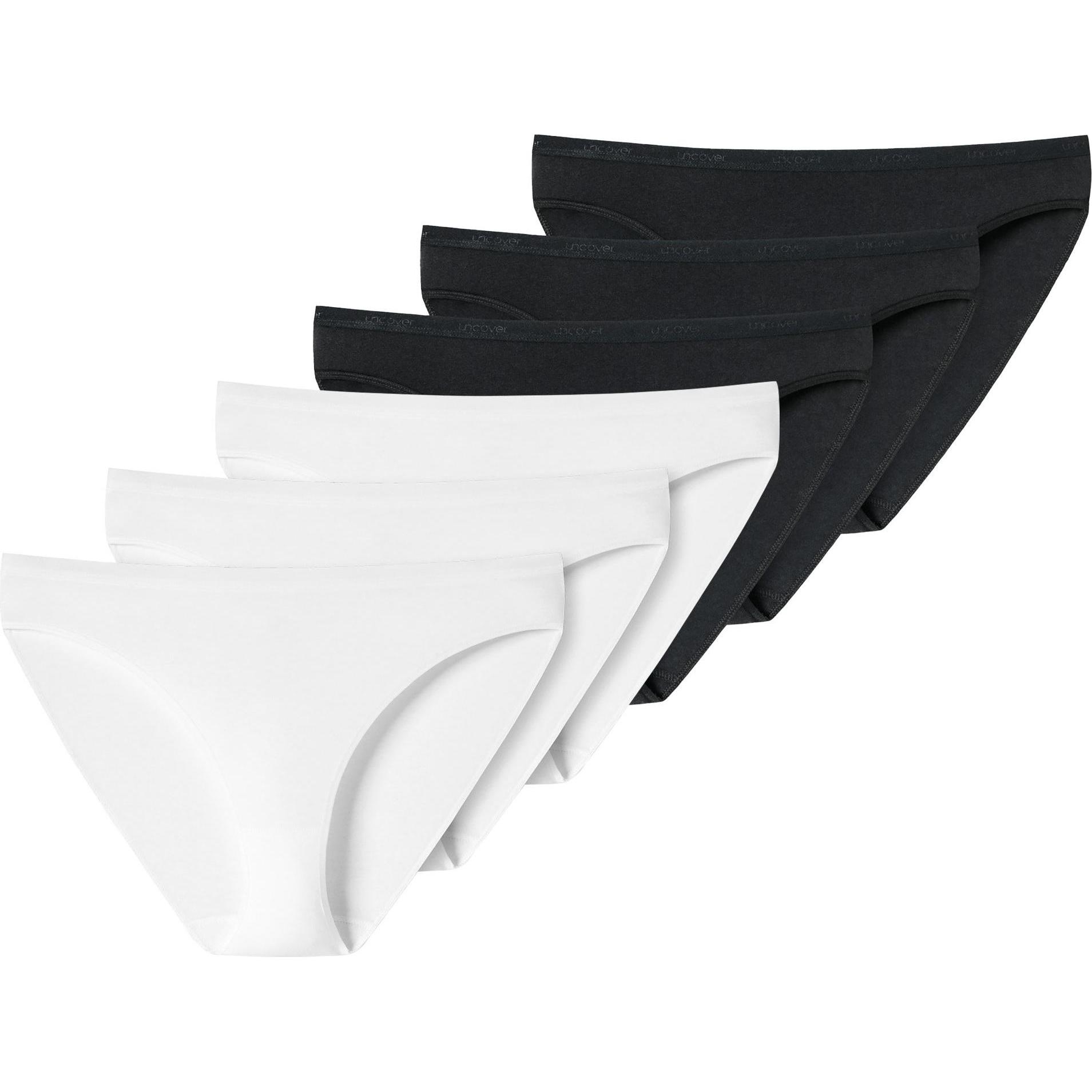 Uncover by Schiesser, Damen, Unterhosen, 6PACK Tai, Mehrfarbig, (L, 6er Pack)