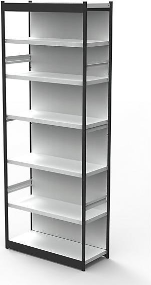 Immagine prodotto kaiserkraft Sistema di scaffalature per ufficio, con pannello posteriore