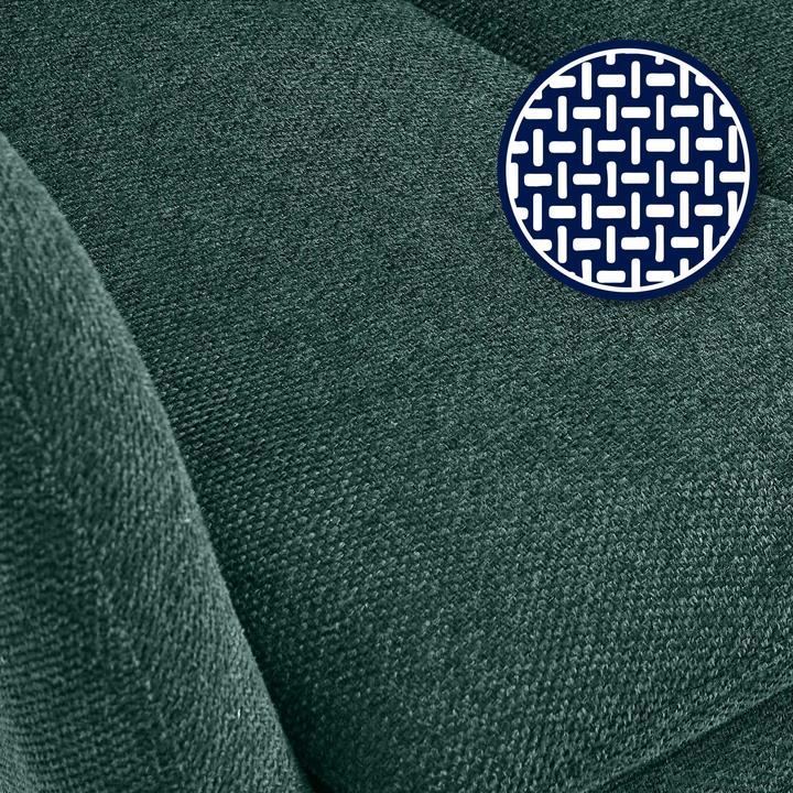 Produktbild CLP Esszimmerstuhl Somers | Drehbarer Sessel mit Armlehnen & Zentrierfunktion