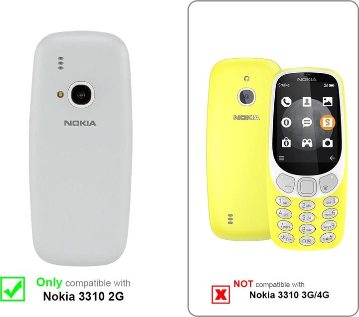 Produktbild Cadorabo Book Invisible Magnet Cover (Nokia 3310 3G)