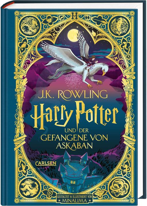 Produktbild Harry Potter und der Gefangene von Askaban (MinaLima-Edition mit 3D-Papierkunst 3) (Deutsch, J.K. Rowling, MinaLima, 2023)