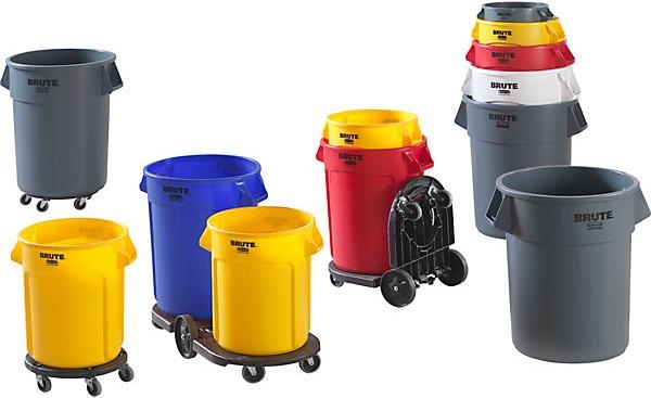Immagine prodotto Rubbermaid Contenitore universale, rotondo (208 l)