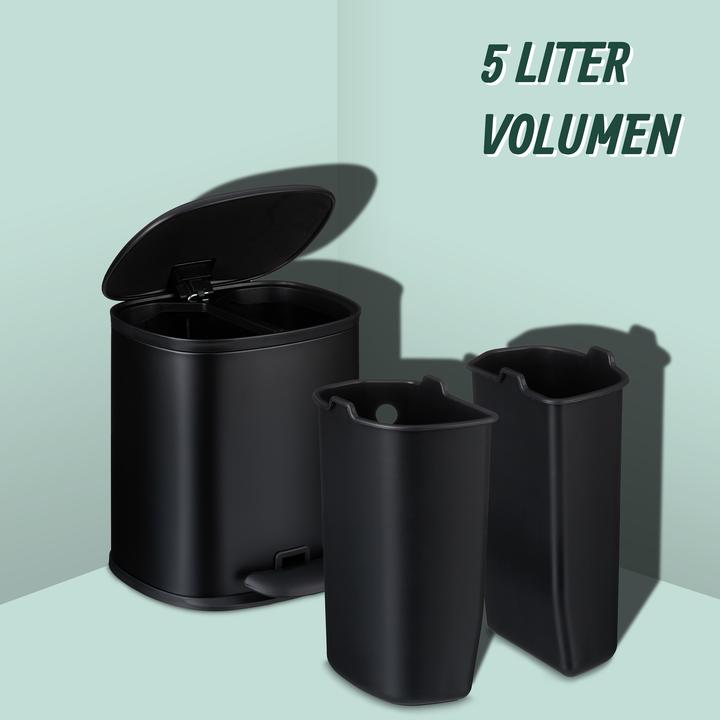 Productafbeelding Relaxdays Badkamer afvalemmer (5 l)