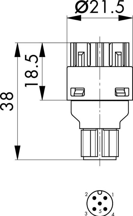 Actual product image Schlegel Contact element 1 NO contact momentary 1 pc.