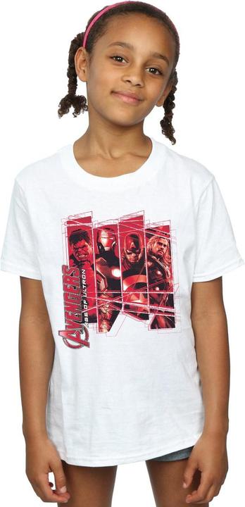 Image du produit - T-shirt AVENGERS TEAM COLLAGE - Fille (116)