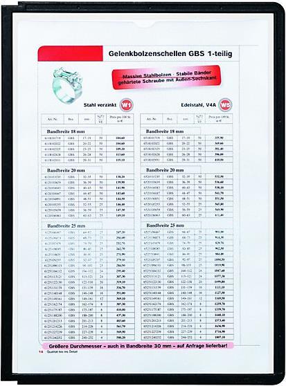 Actual product image Durable Clear board with profile frame