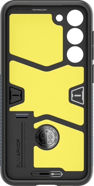 Actual product image Spigen Slim Armor Galaxy S23 Metal Slate (Samsung Galaxy S23)