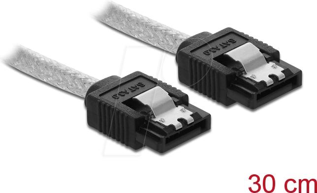 Actual product image Delock SATA3 cable 85341 0.3 m