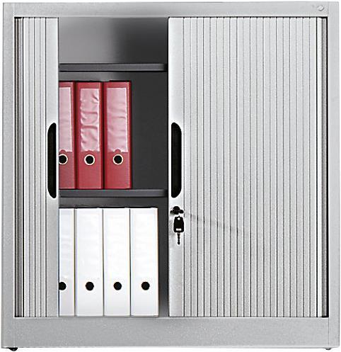 Actual product image C+P Roller shutter cabinet with horizontal blind (100 x 42 x 103 cm)