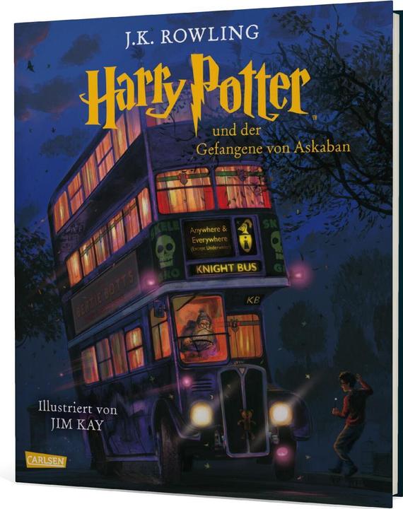 Actual product image Harry Potter und der Gefangene von Askaban (vierfarbig illustrierte Schmuckausgabe) (Harry Potter 3) (German, J.K. Rowling, 2017)