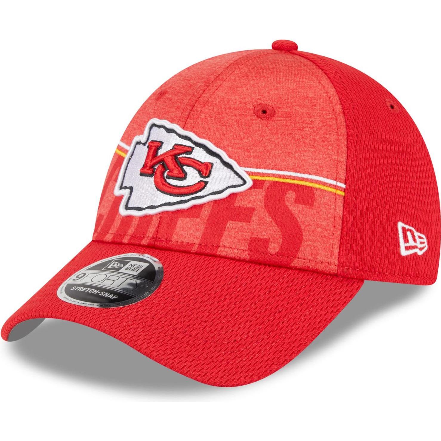 New Era, Herren, Cap, 9Forty Stretch Training 2023 Kansas City Chiefs, Mehrfarbig