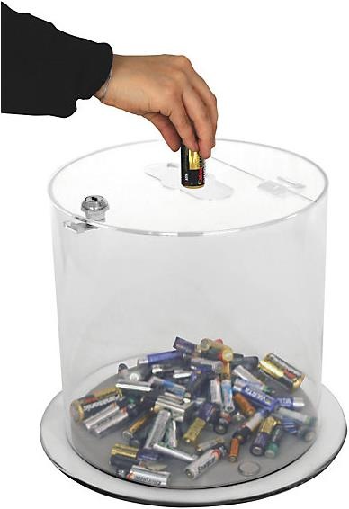 Produktbild kaiserkraft Batterie-Recycling-Behälter (12 l)