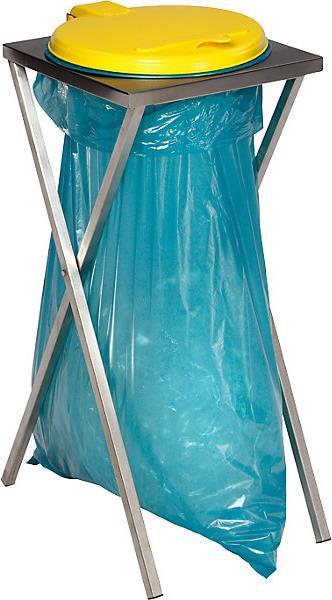 Produktbild kaiserkraft Hygiene-Abfallsackhalter aus Edelstahl (120 l)
