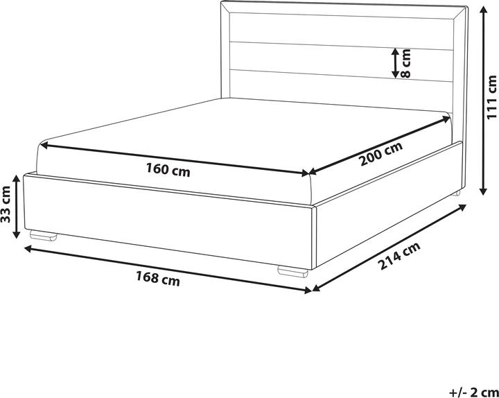 Actual product image Beliani Rouen (160 x 200 cm)