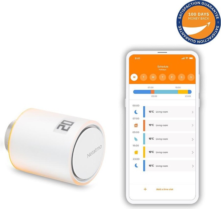 Immagine prodotto Netatmo Termostato per valvole per radiatori intelligenti