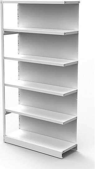 Actual product image kaiserkraft Office plug-in shelf, with back wall