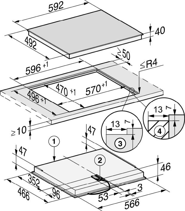 Actual product image Miele KM 6539 FL