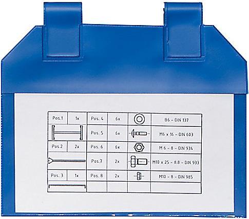 Produktbild kaiserkraft Einstecktaschen magnetisch (A6)