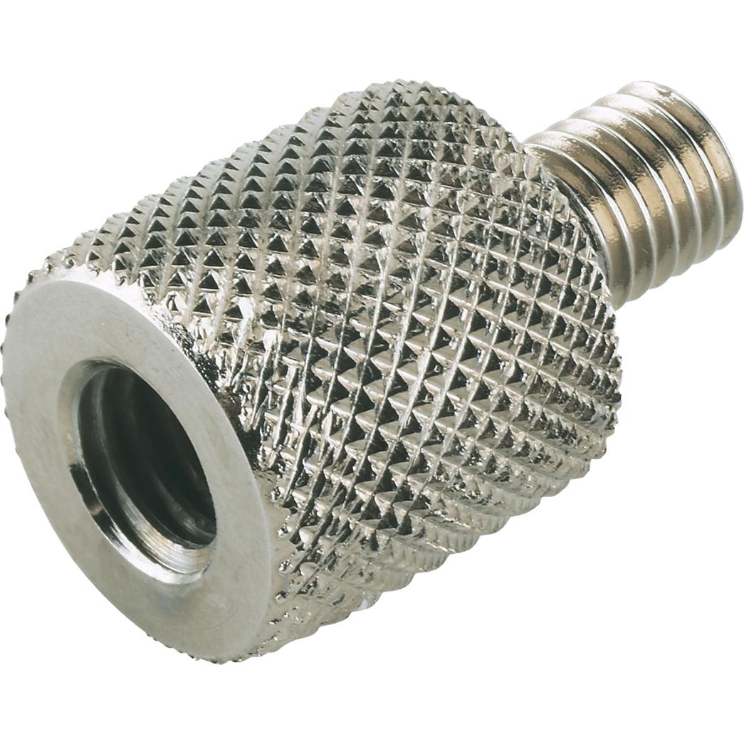 K&M 21918 (Adattatore per stativo), Accessori per treppiedi, Argento