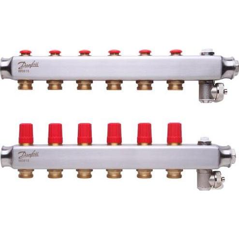 Danfoss Manifoldsaet smm-6f 6+6, Zubehör Heizen