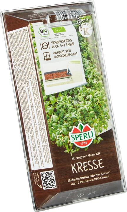 Actual product image Sperli Organic Cress Starter Set (Seedlings)