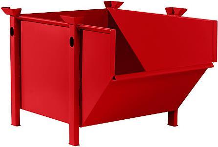 Produktbild eurokraft pro Stahlblechbehälter (500 l)