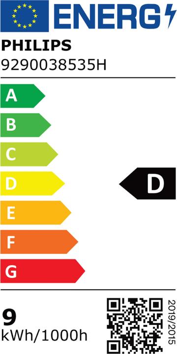 Label énergétique Philips Hue A60 - A60 pre - 1100 - 1-pak (E27, 8.10 W, 1100 lm, 1 x, D)