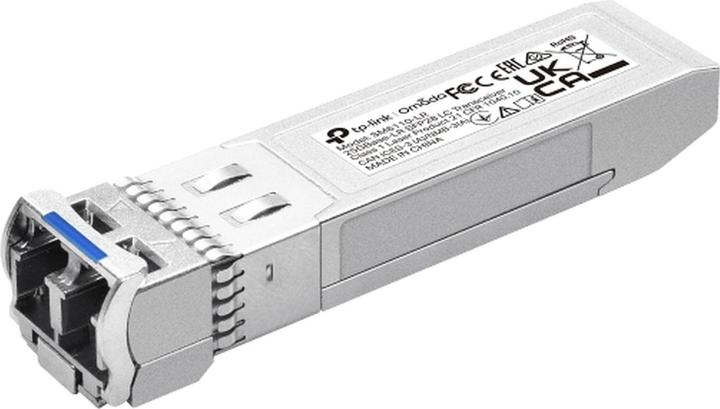 Actual product image TP-Link SM6110-LR 10G/25Gbase-LR SFP+/SFP28 LC Transceiver up to 10km for SX6632YF SG3428X and SG345