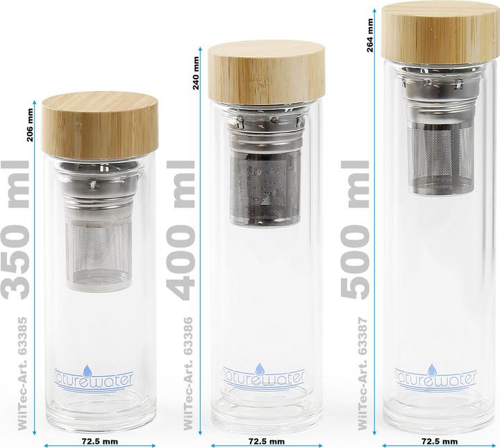 Immagine prodotto Naturewater Bottiglia da tè (0.35 l)