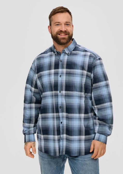 Produktbild s.Oliver Hemd Regular: Hemd aus Baumwollstretch (XXL)