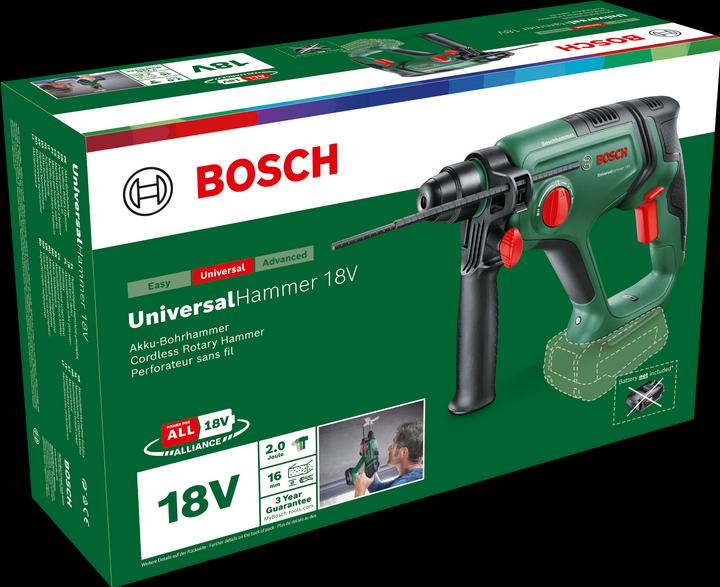 Actual product image Bosch Home & Garden Universal Hammer 18V (Rechargeable battery operated)