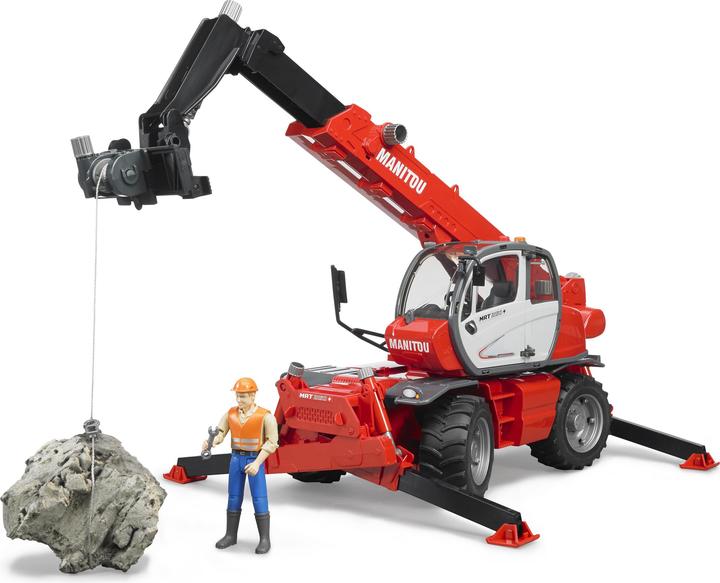 Actual product image Bruder Telescopic forklift MRT 2150