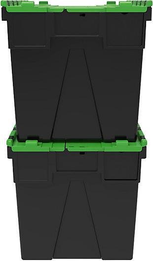 Actual product image kaiserkraft Mehrweg-Stapelbehälter