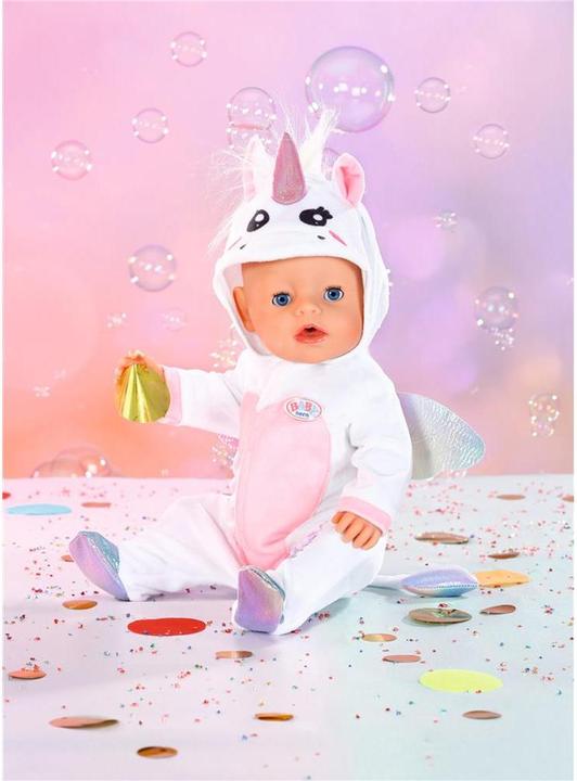 Produktbild Zapf Creation Baby Born Einhorn Kuschelanzug