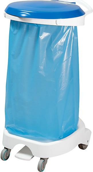 Immagine prodotto kaiserkraft Porta sacchetti di plastica per i rifiuti a pedale (120 l)