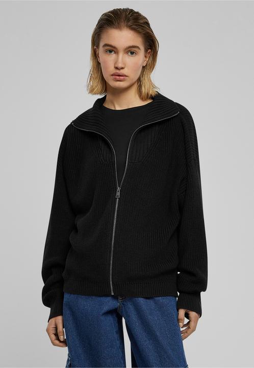 Produktbild Urban Classics Ladies Knitted Zip Cardigan - 126787 (S)